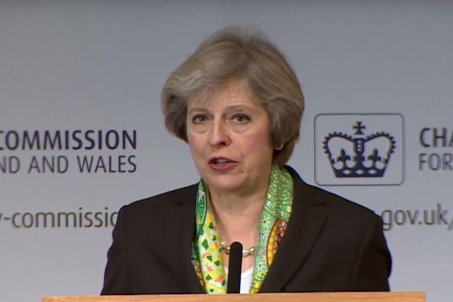 ‘I recognise the pressures that exist in the NHS,’ the Prime Minister said