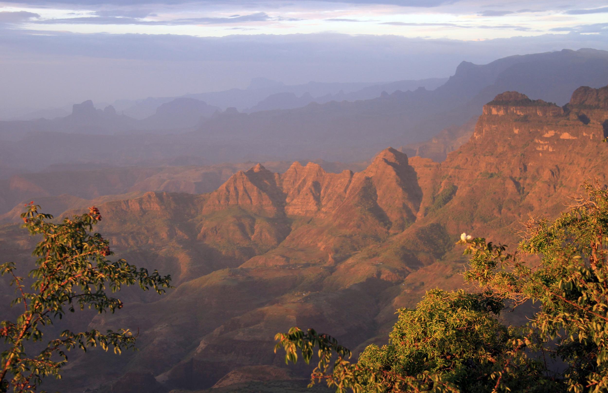 Sunset, as seen from the Limalimo Lodge