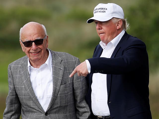 The two have ties stretching back to the 1980s, when Mr Trump was elevated from being a local real estate developer to a multimillionaire gossip column staple – largely due to Mr Murdoch’s New York Post