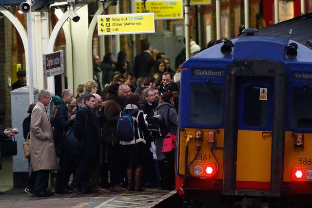 The effects of the strike will continue until the last trains in the early hours of the morning