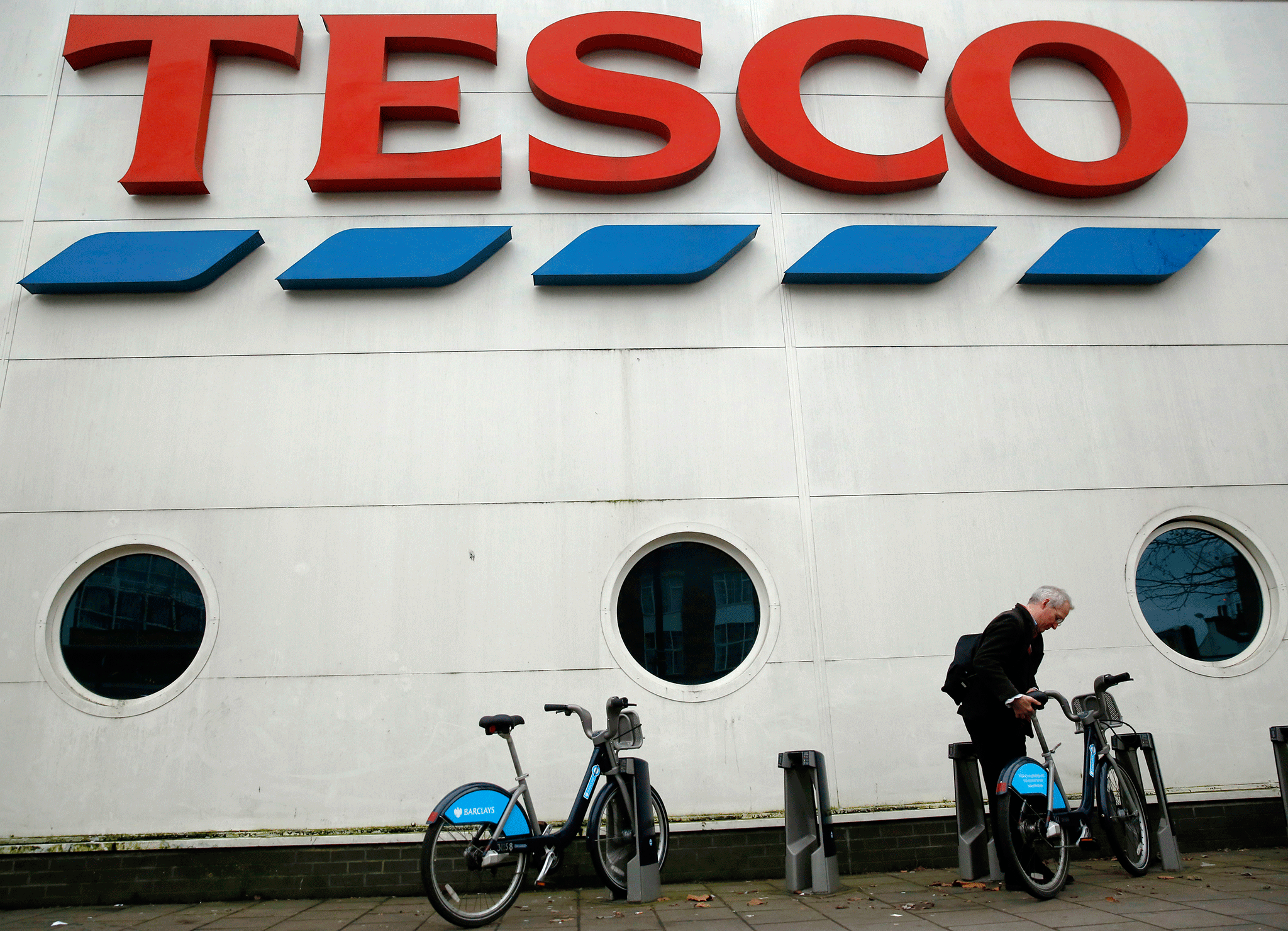 Every little helps: there are no full-time female executives on Tesco’s board, which is also all white