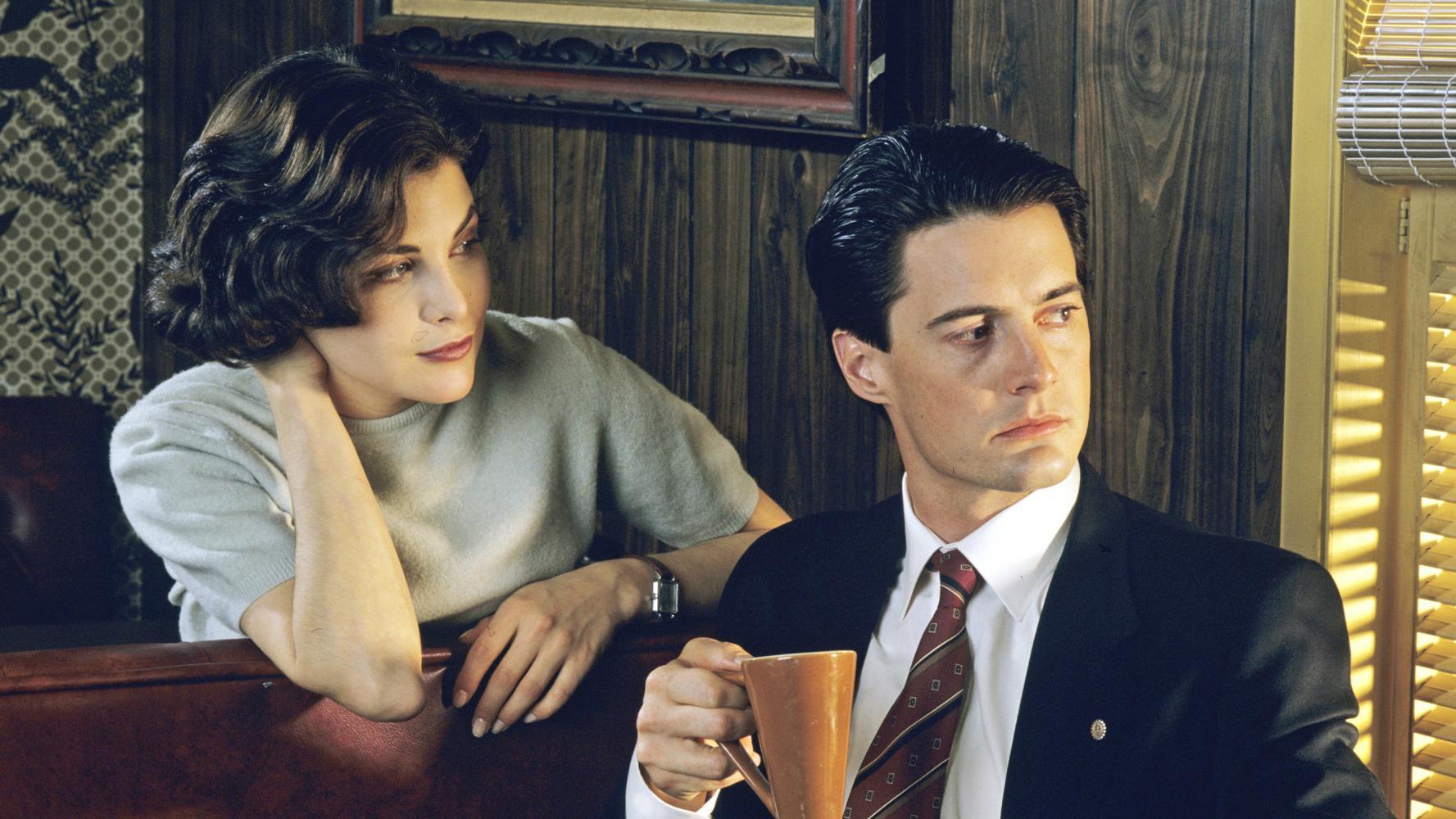 Agent Dale Cooper and Audrey Horne