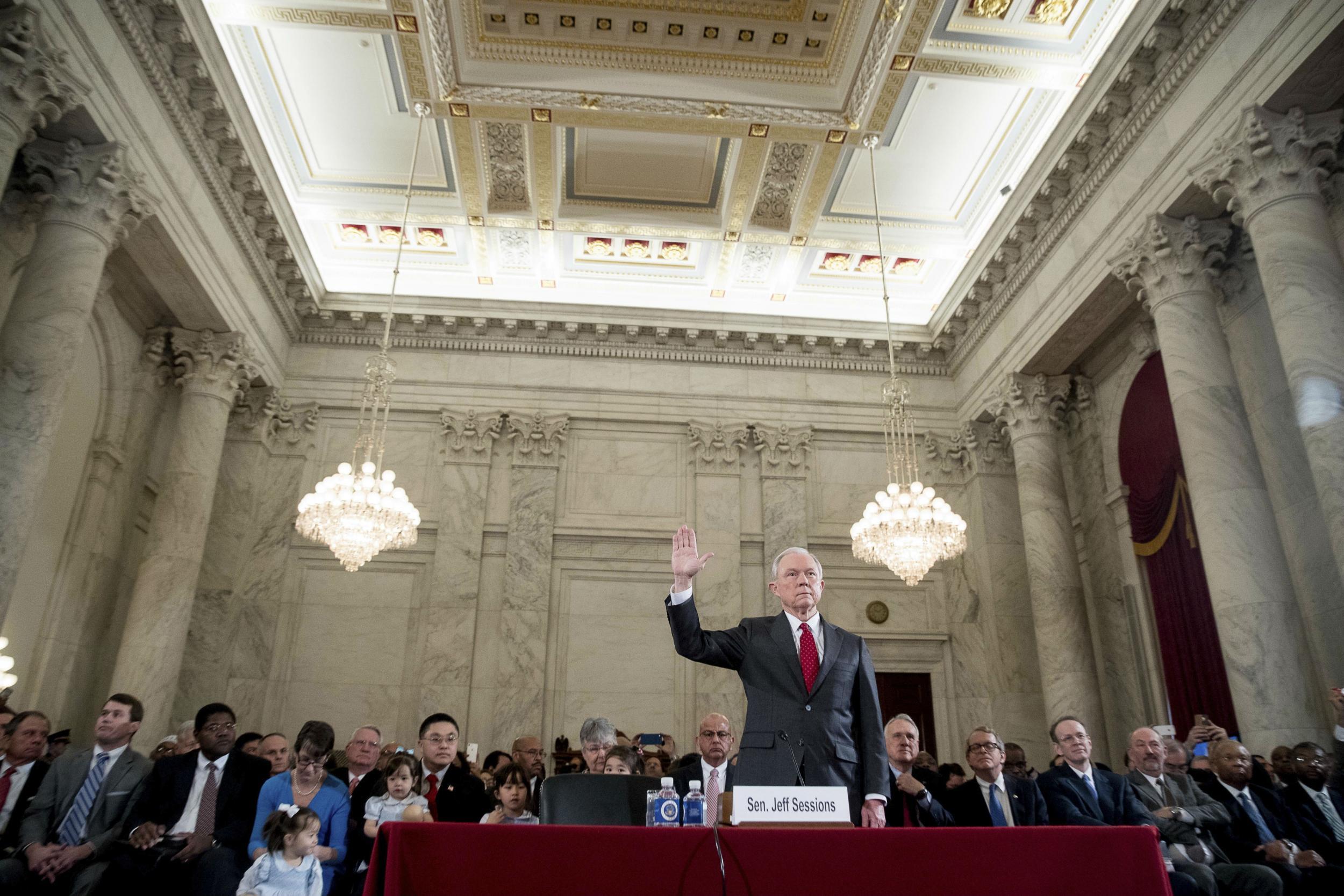 Mr Sessions was once turned down for a position as federal judge