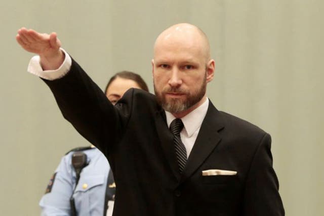Breivik has accused the Norwegian government of violating his human rights in prison