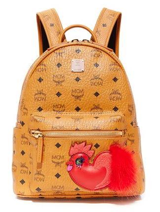 Luxury brand MCM is?selling a rooster-embroidered backpack