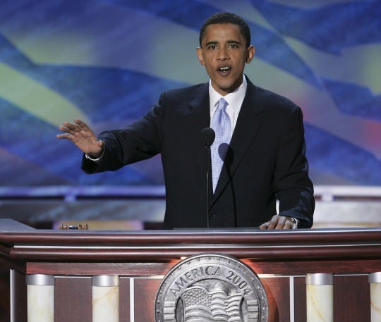 In 2004, Barack Obama delivered the keynote address to the Democratic National Convention in Boston. It catapulted a little-known state legislator to national prominence