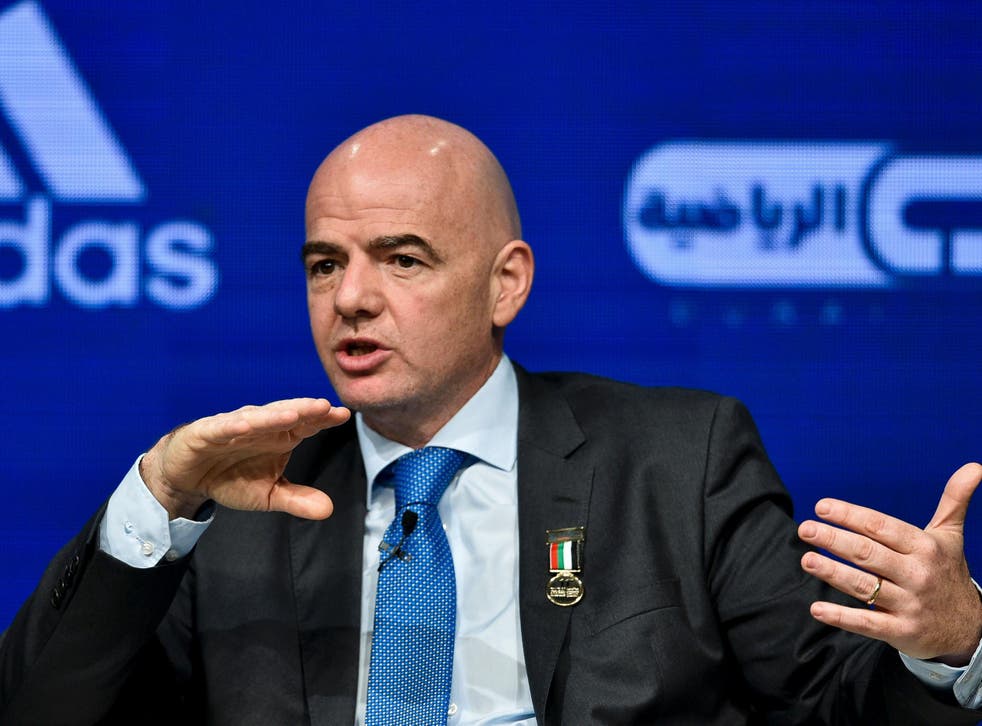 Infantino said Germany would be in a World Cup if only two teams were involved