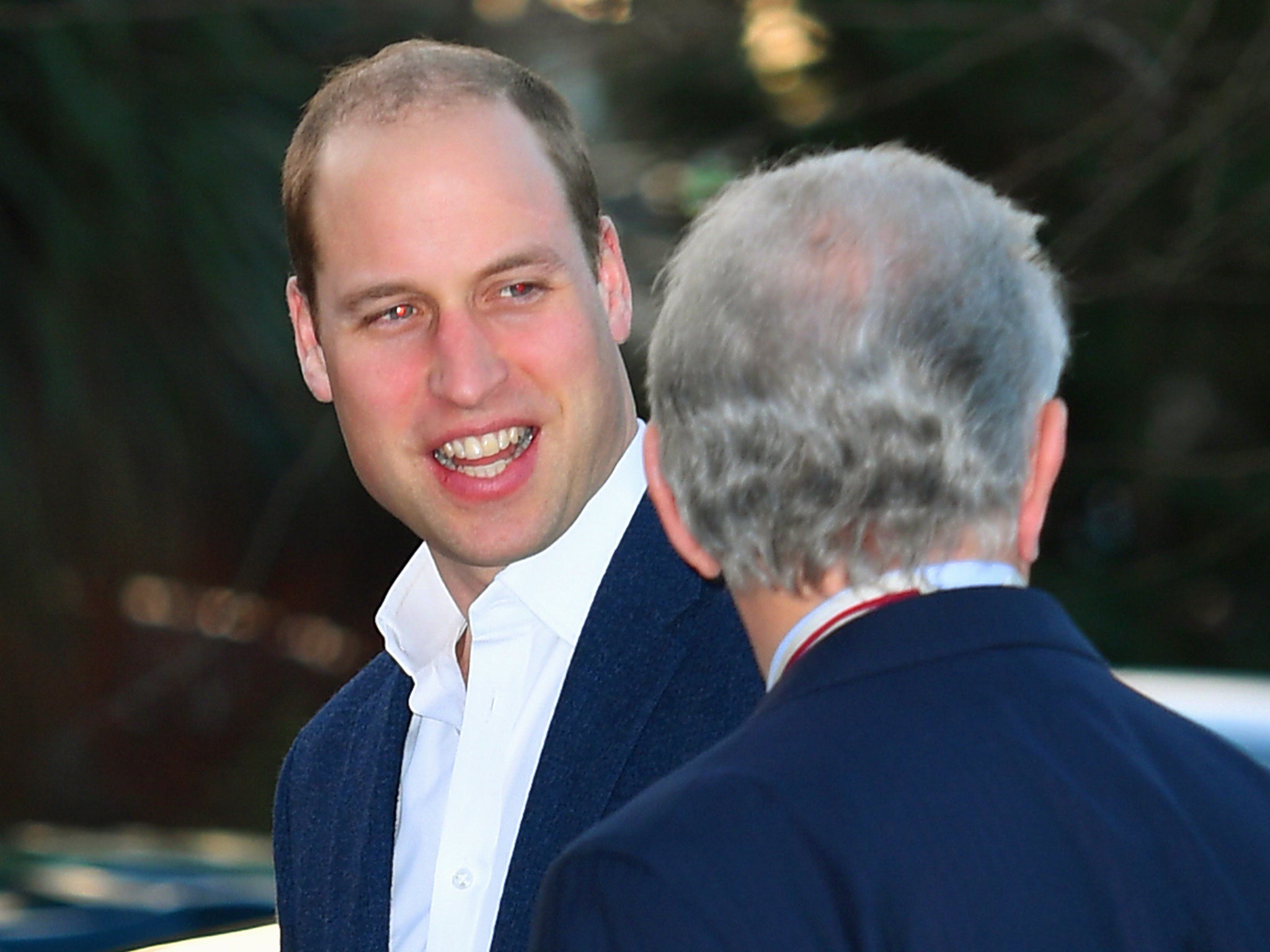 The Duke of Cambridge arrives for a visit to a hostel run by the homeless charity Centrepoint in Northolt, Middlesex. As royal patron of Centrepoint, William takes a keen interest in its work and, since taking up the post in 2005, has toured a number of its facilities and centres