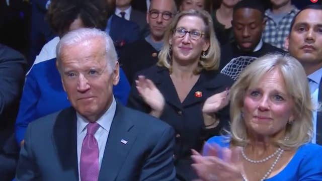 Joe Biden Cries As He Says Late Son Beau Should Be The One Running For President The Independent The Independent