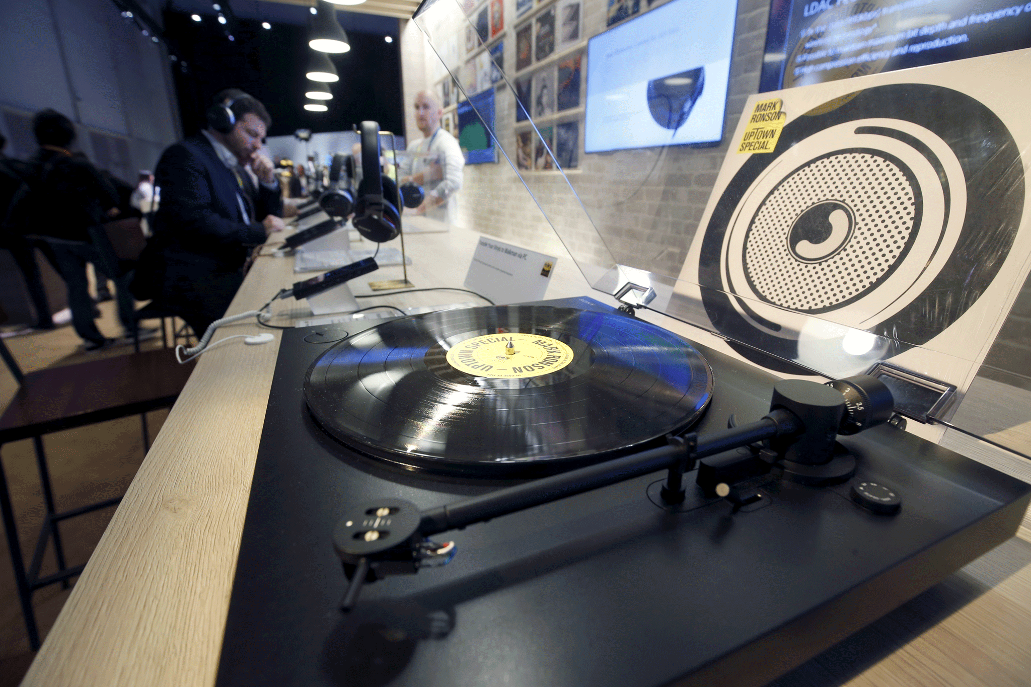 Vinyl sales have continued to surge as a more tangible alternative to digital streaming