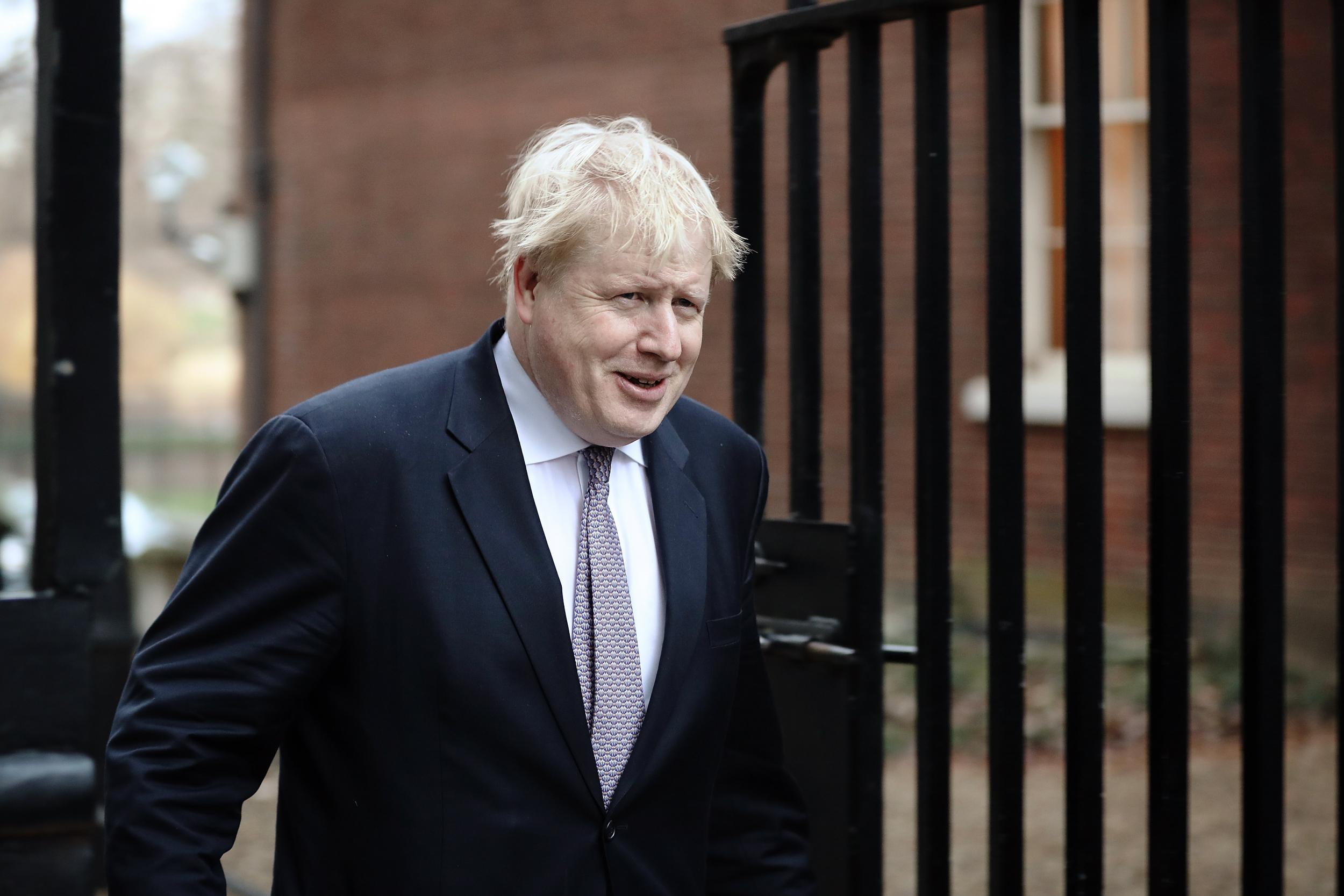 Foreign Secretary Boris Johnson