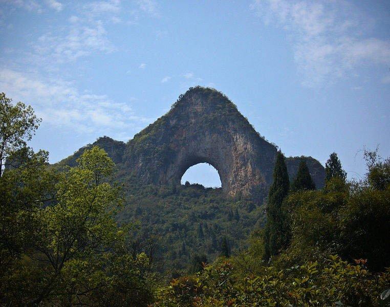 Moon Hill is a favourite spot for abseiling, though our writer was too destroyed to do it