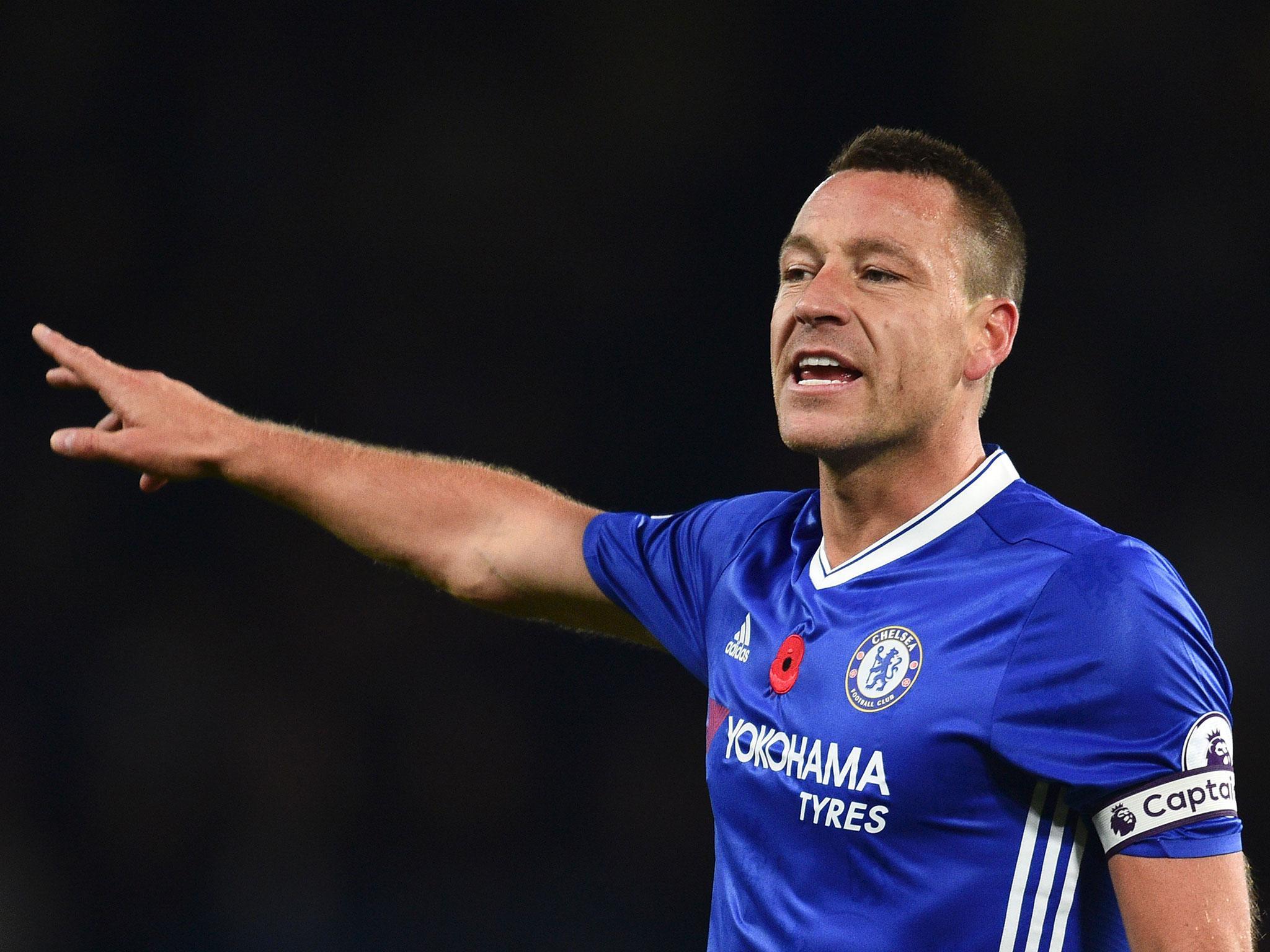 Terry has made just five league appearances for Chelsea this season