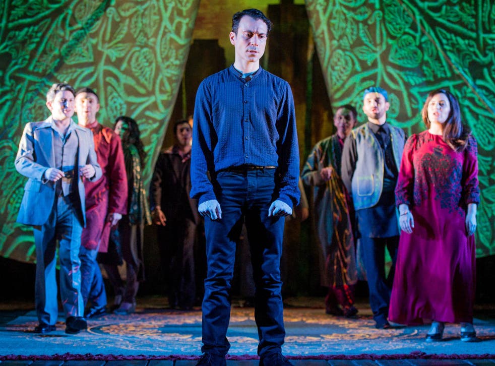 Ben Turner and cast in ‘The Kite Runner’ at Wyndham’s Theatre