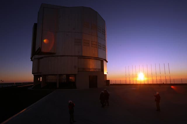 The Paranal Observatory, run by the intergovernmental European Southern Observatory (ESO) in the Atacama Desert, northern Chile
