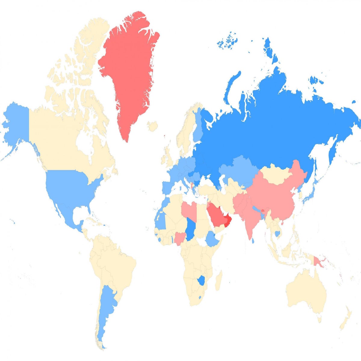 The sex map of the world | The Independent | The Independent