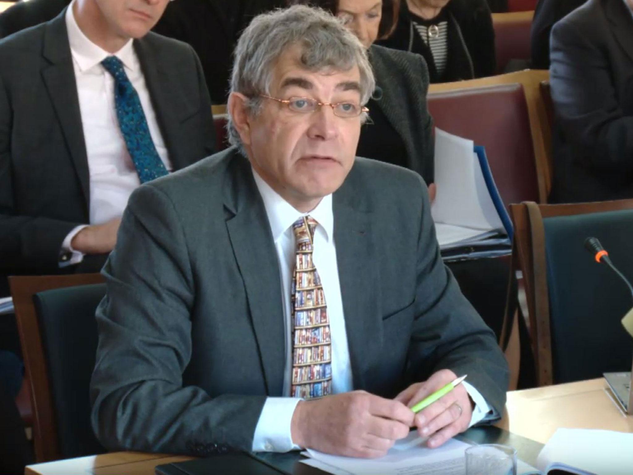 Alistair Fitt, vice-chancellor of Oxford Brookes University told the hearing that Brexit “would probably be the biggest disaster for the university sector in many years”