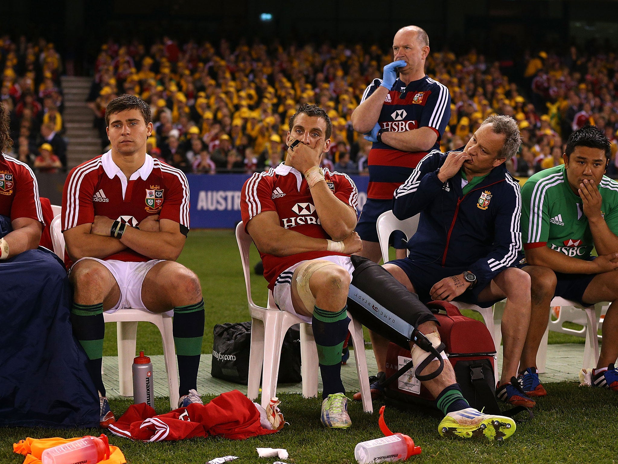 Warburton was angered by the injury that ruled him out of the final Lions Test in 2013