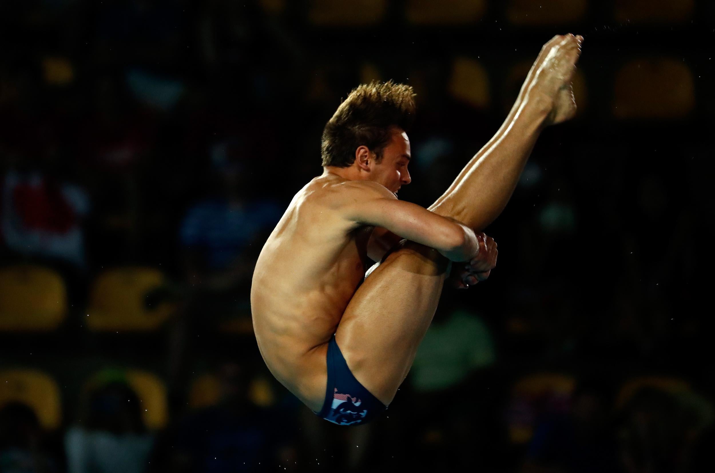 Daley competing in Rio 2016