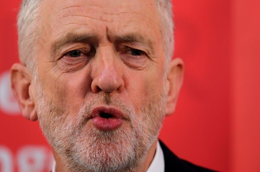 The Labour leader’s spokesman questioned Britain sending 800 troops to Estonia to deter Russia
