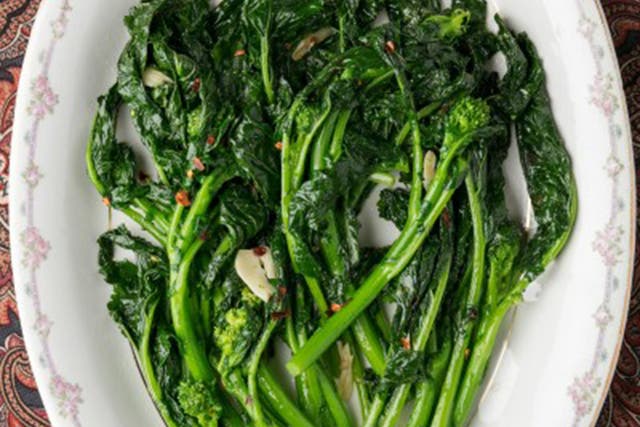 Sauteed sprouting broccoli is a standard in Italian restaurants
