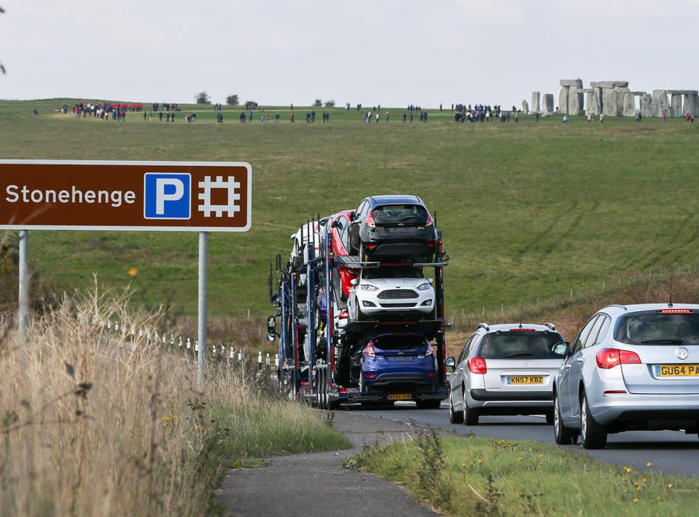 The A303 is one of the busiest roads to the south-west and runs straight past Stonehenge