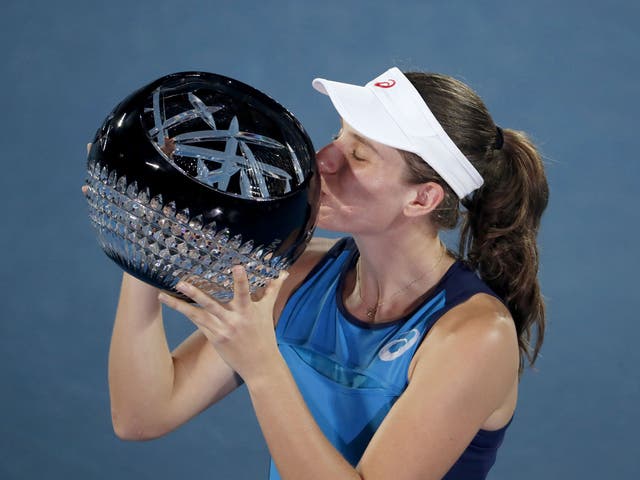 This was Konta's second title in her career