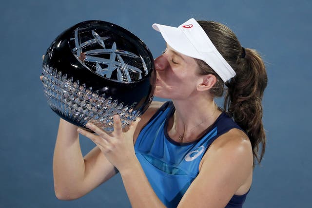 This was Konta's second title in her career