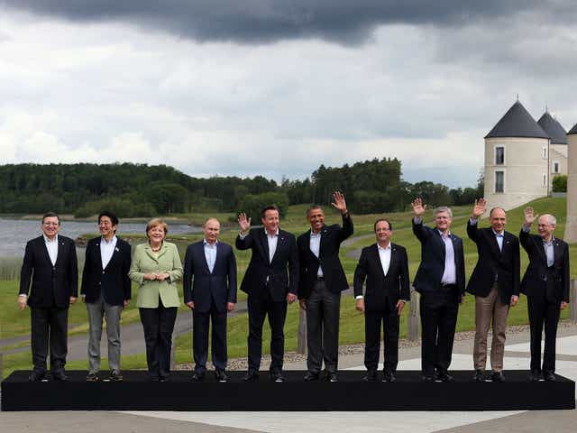 The last G8 summit to be held on June 18, 2013 in Enniskillen, Northern Ireland