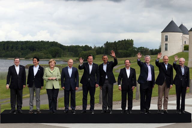 The last G8 summit to be held on June 18, 2013 in Enniskillen, Northern Ireland