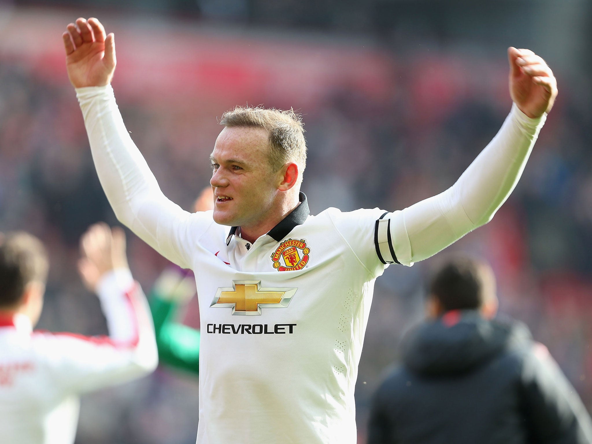 Rooney has never been afraid to celebrate emphatically when it comes to beating Liverpool