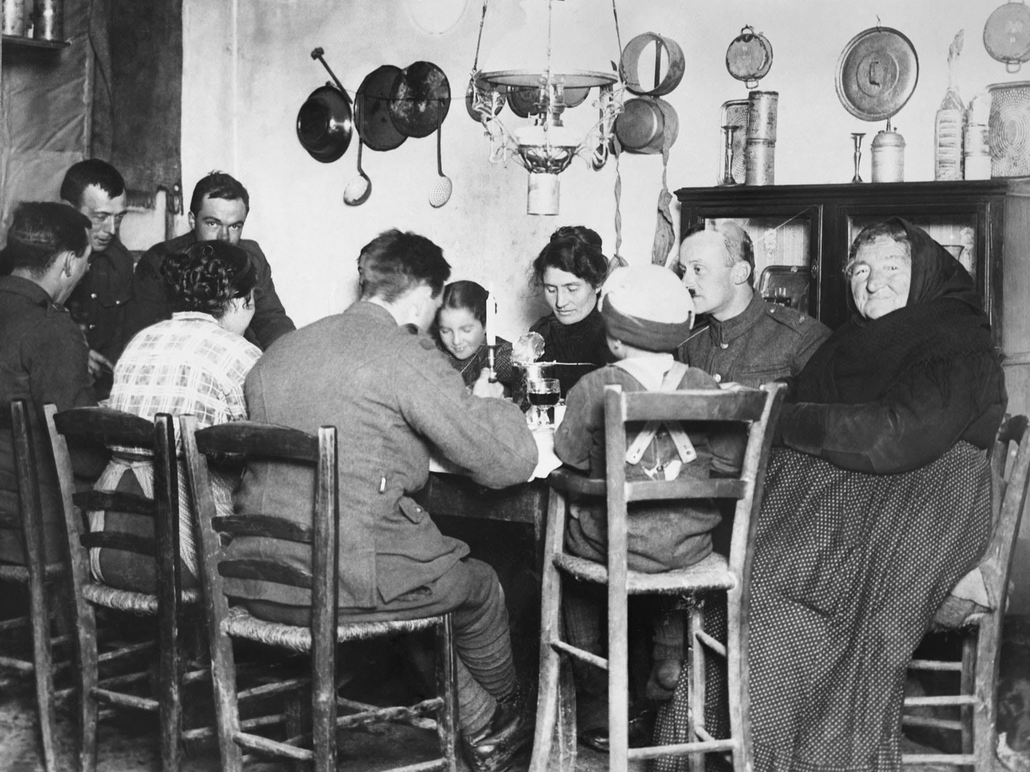 While British soldiers did not immediately take to pasta or gnocci, they were more readily converted to vino rosso