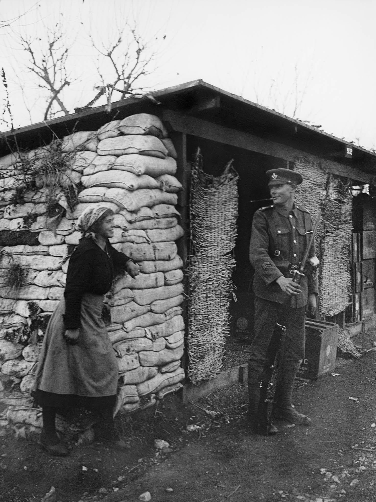 For a young British soldier, Italian women were fascinating and possibly rather terrifying