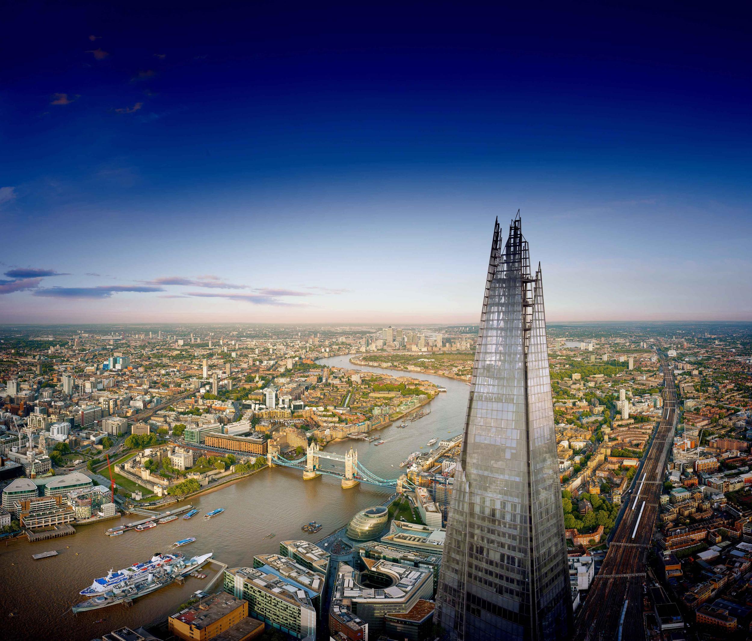 As venues for popping the question go, The Shard isn't too shoddy