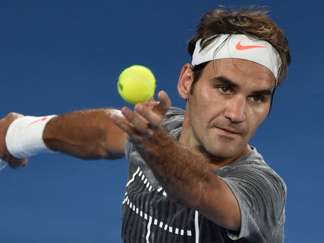 Roger Federer returns from injury at the Australian Open