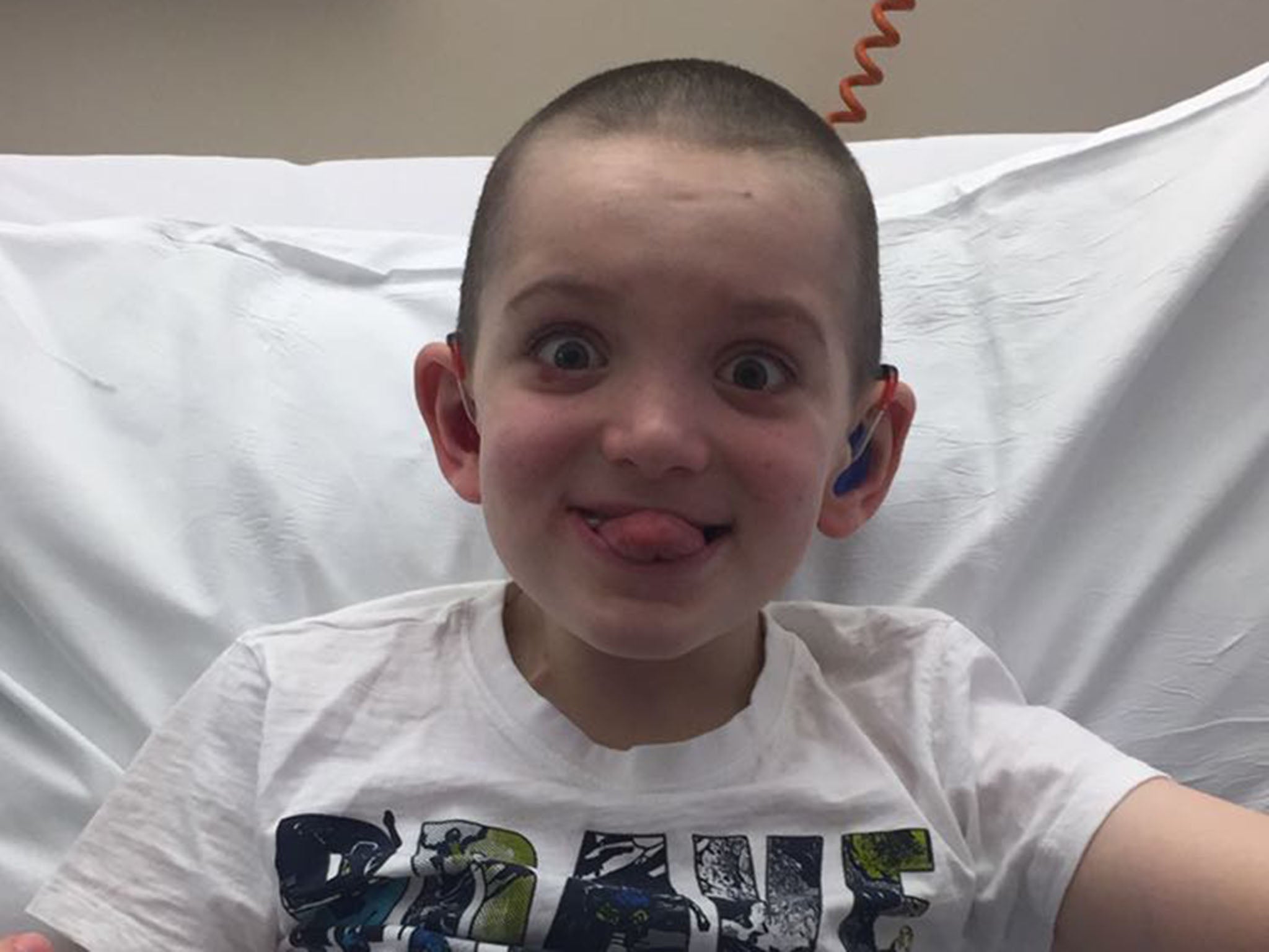 Oliver Brown is currently undergoing chemotherapy