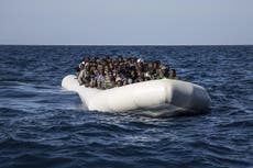 More than 100 refugees drown as boat sinks in the Mediterranean Sea