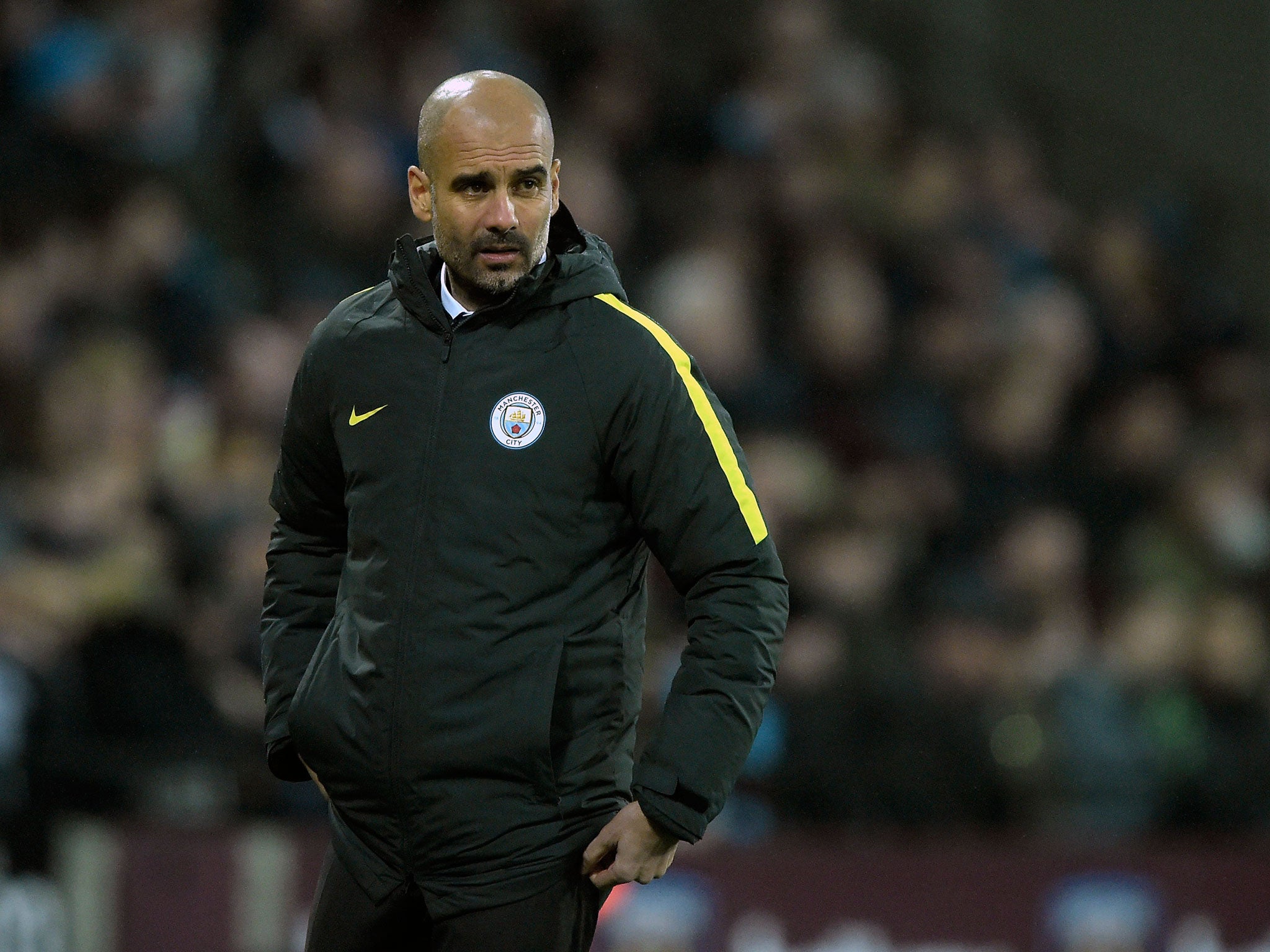 Guardiola has come under scrutiny in recent weeks