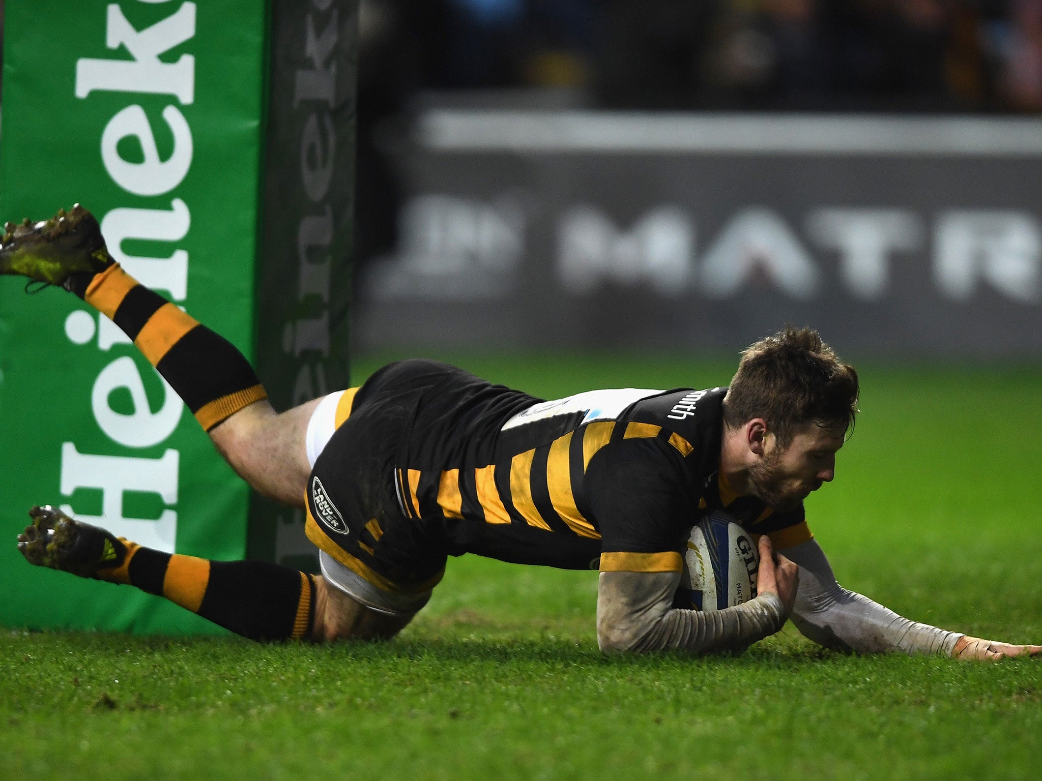 Elliot Daly scored the first try for Wasps