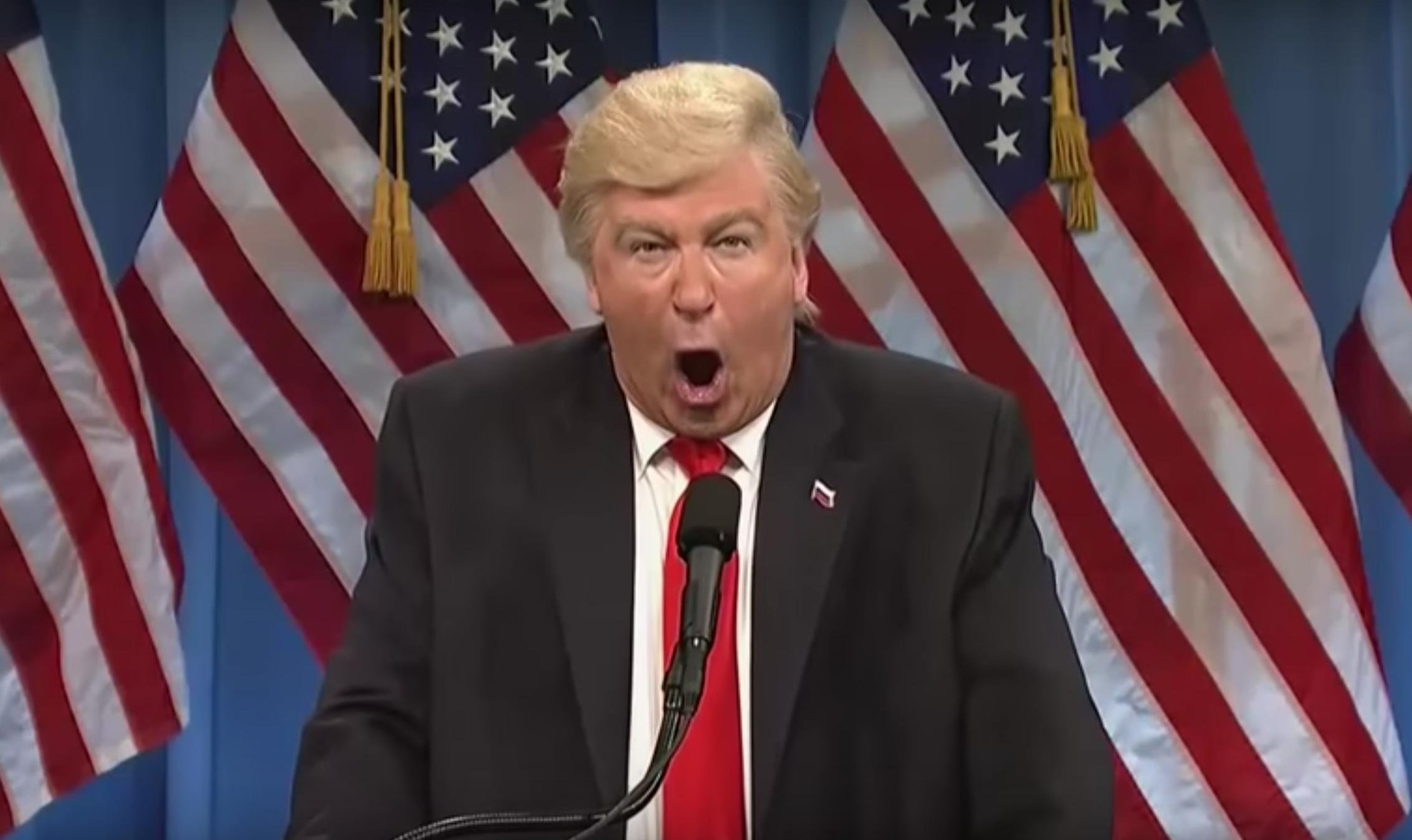 Alec Baldwin impersonates Trump on ‘Saturday Night Live’
