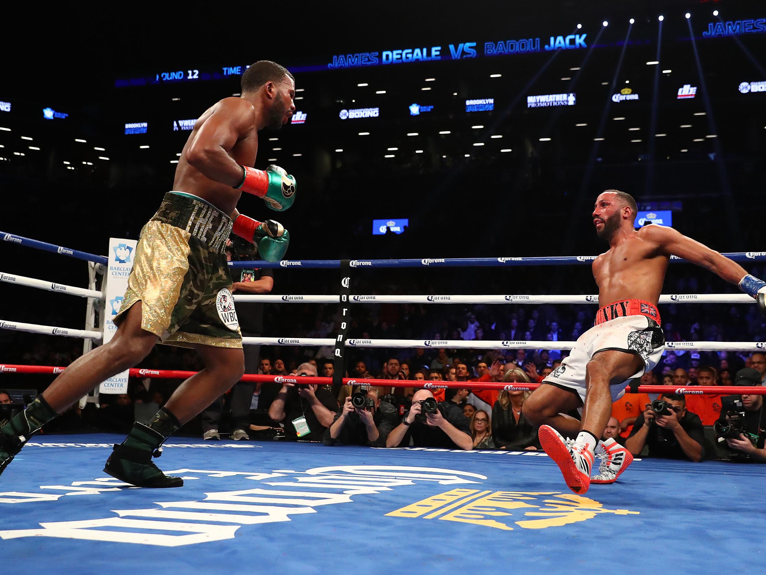 DeGale was crucially floored in the final round