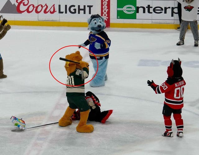 Nordy hit Tommy Hawk 10 times before being dragged away by the NJ Devil
