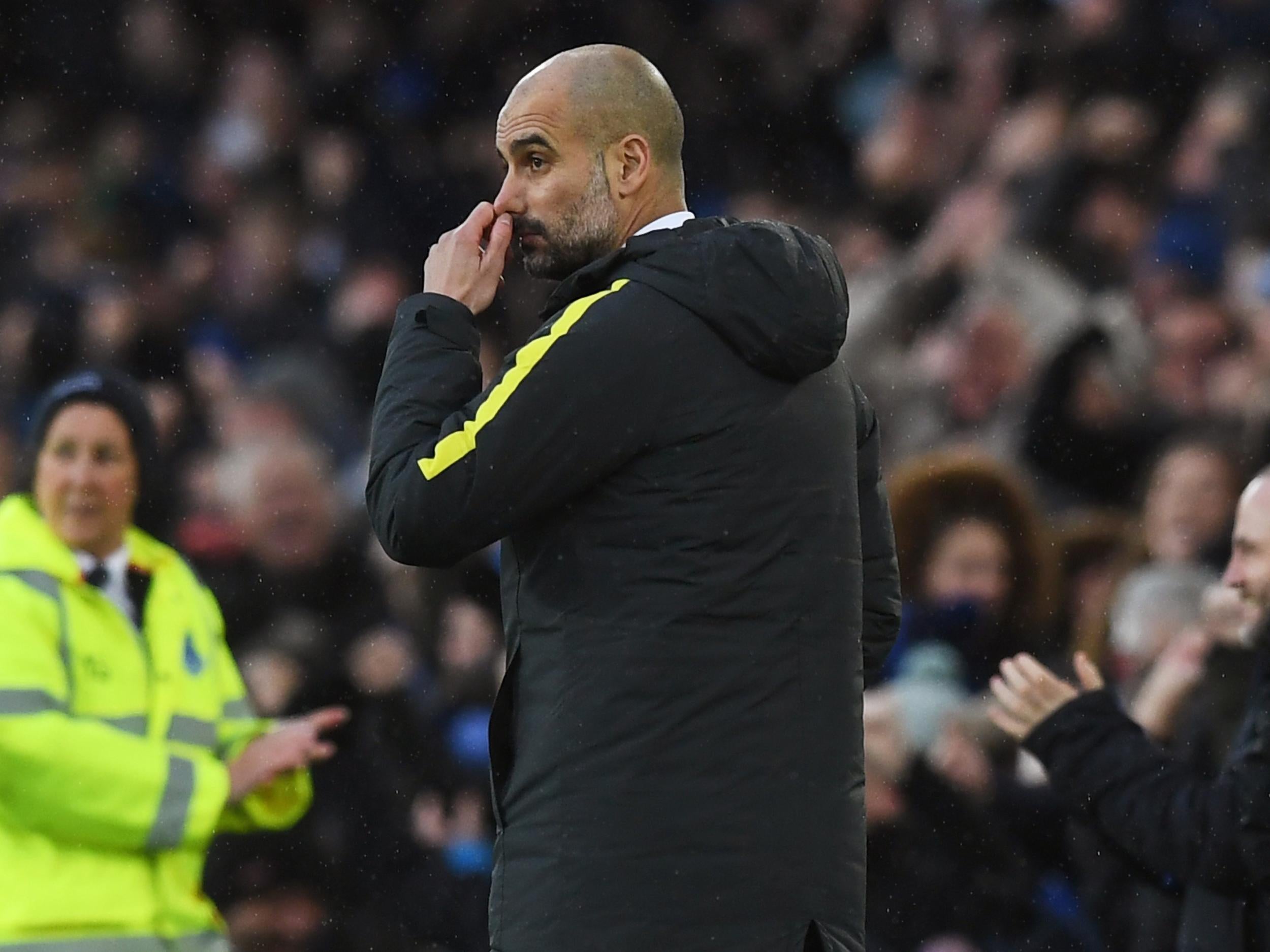 Guardiola has ruled his own side out of the title race
