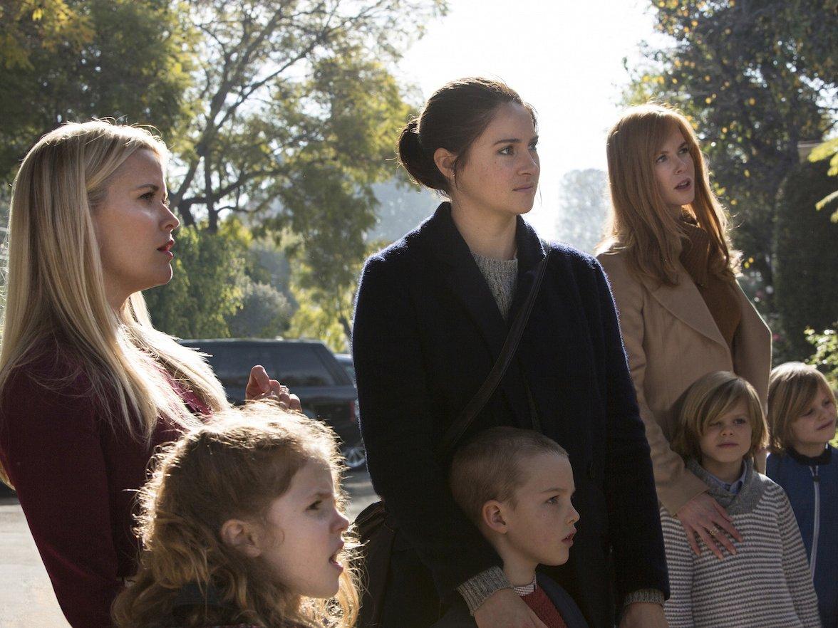 Reese Witherspoon, Shailene Woodley and Nicole Kidman in Big Little Lies