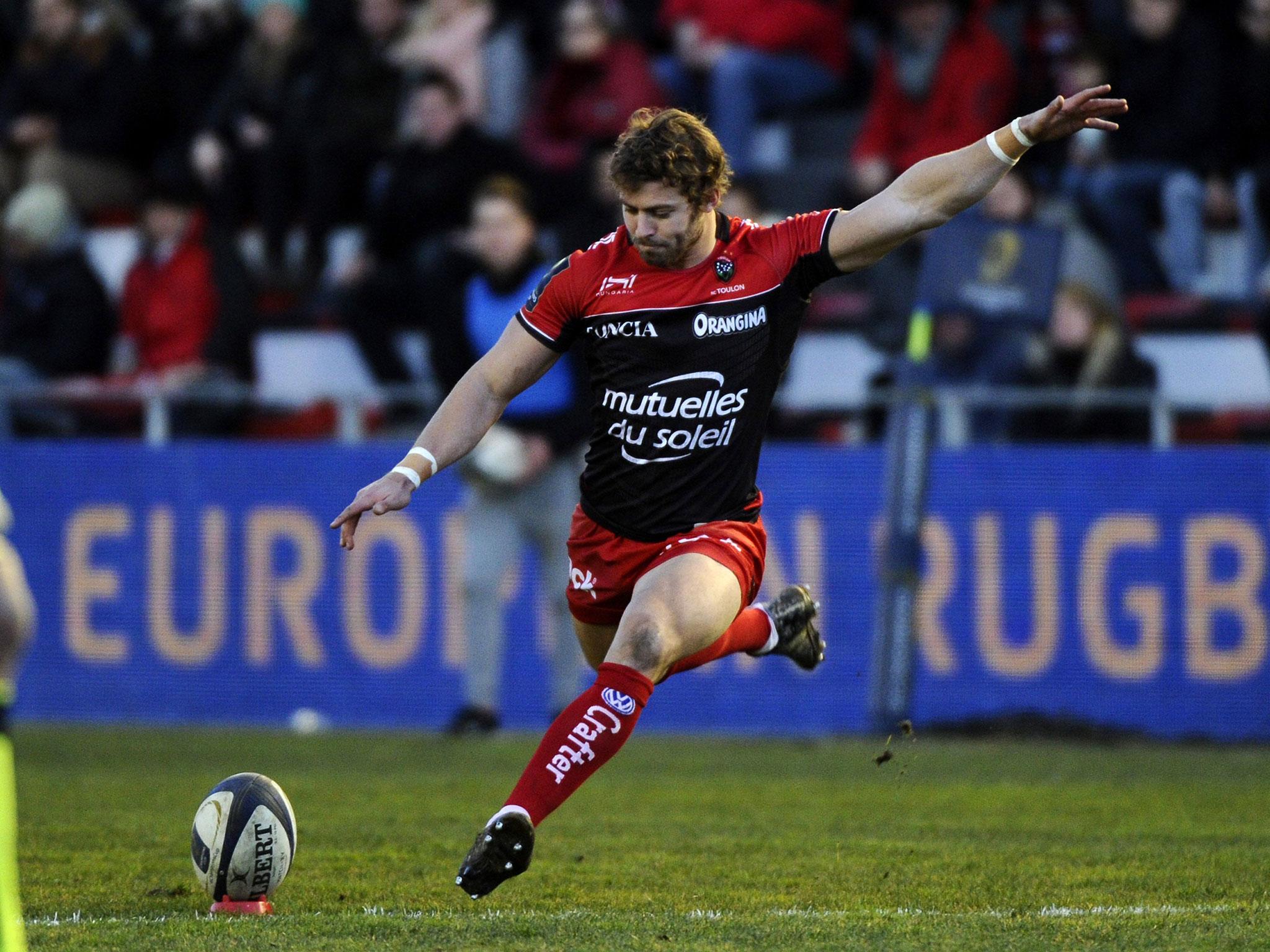 Leigh Halfpenny scored seven points for the hosts