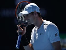 Murray opens Australian Open account with laboured victory