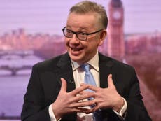 Gove laughs off claims he could be next UK ambassador to America
