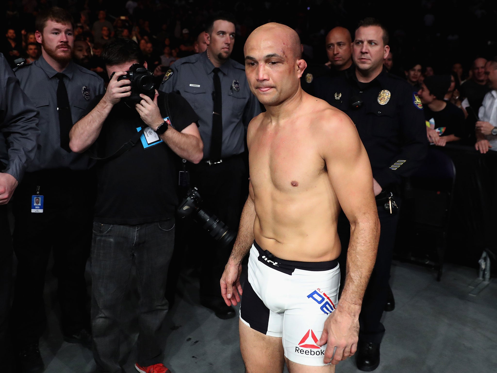 BJ Penn's return to the UFC ended in a comprehensive defeat