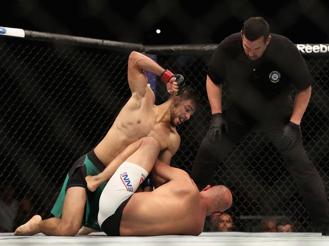 Yair Rodriguez won his UFC Fight Night bout against the returning BJ Penn