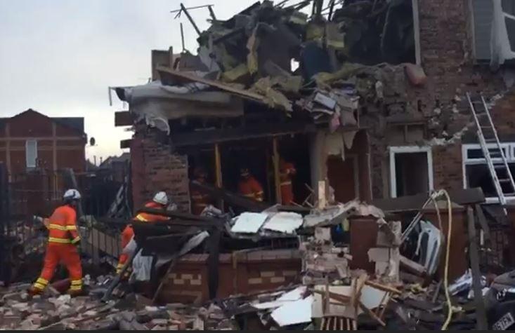 Five people injured after Manchester house explosion